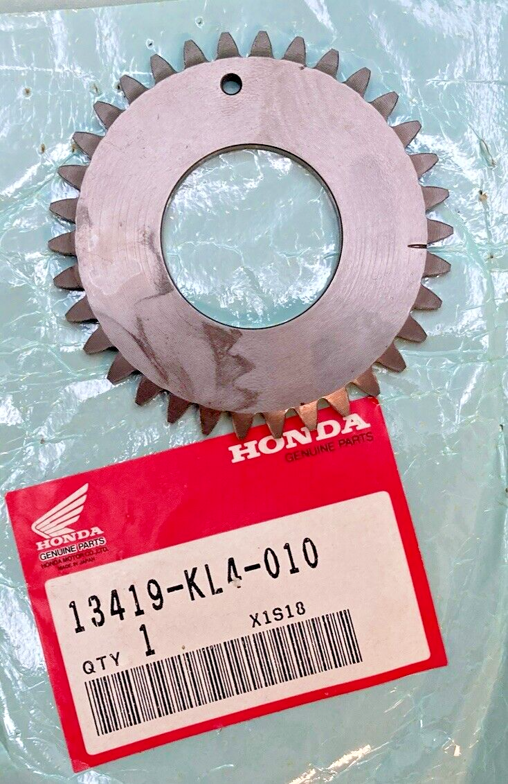 NEW GENUINE HONDA 13419-KL4-010 SUB-GEAR, BALANCER DRIVEN (34T)