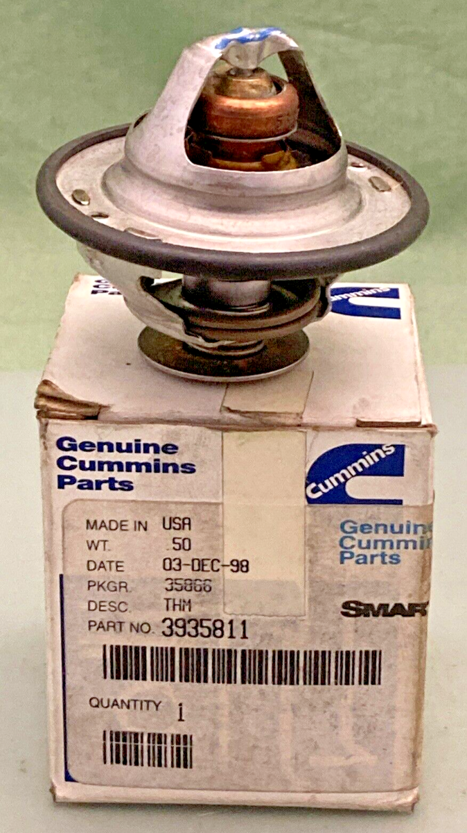 NEW GENUINE CUMMINS 3935811 180 DEGREE THERMOSTAT