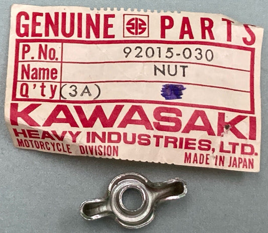 NEW GENUINE KAWASAKI 92015-030 WING NUT 6MM Air Filter Cleaner
