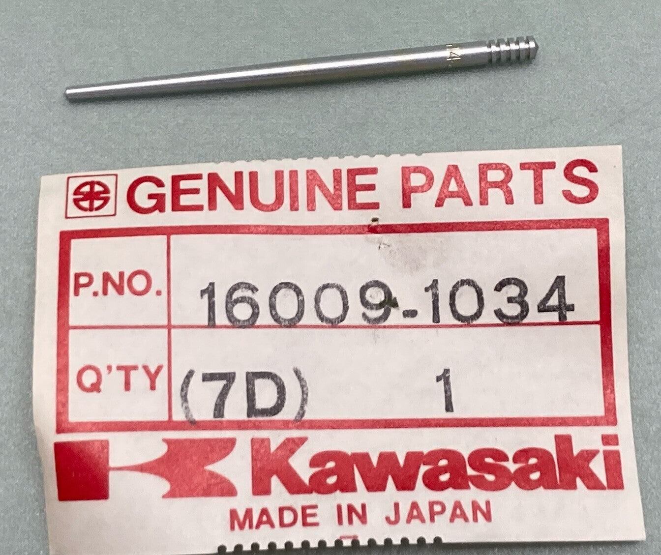 NEW GENUINE KAWASAKI 16009-1034 JET NEEDLE 4J28