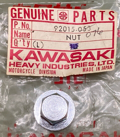 NEW GENUINE KAWASAKI 92015-053 NUT CYLINDER HEAD