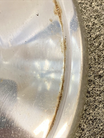 QTY 4 AMC RAMBLER CHROME DOG DISH HUB CAPS 1960