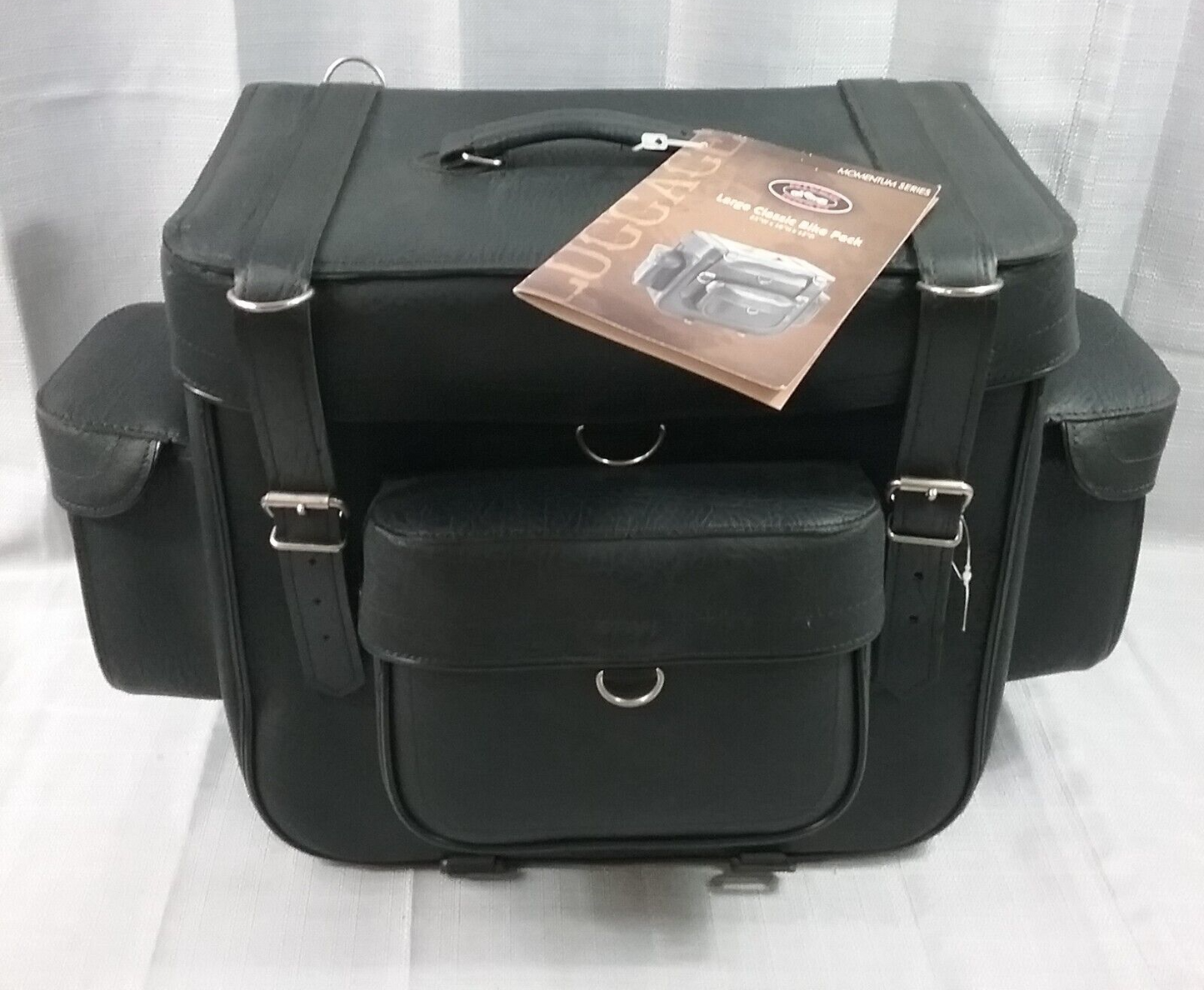 NEW RIVER ROAD 109040 Momentum Series LARGE CLASSIC BIKE PACK 23”W x 16”H x 12”D