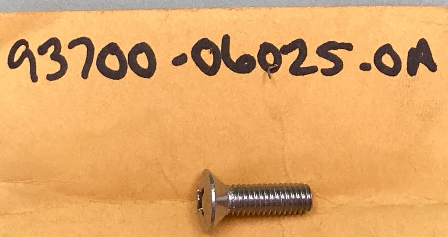 NEW REPLACES HONDA 93700-06025-0A SCREW Oval (6X25)