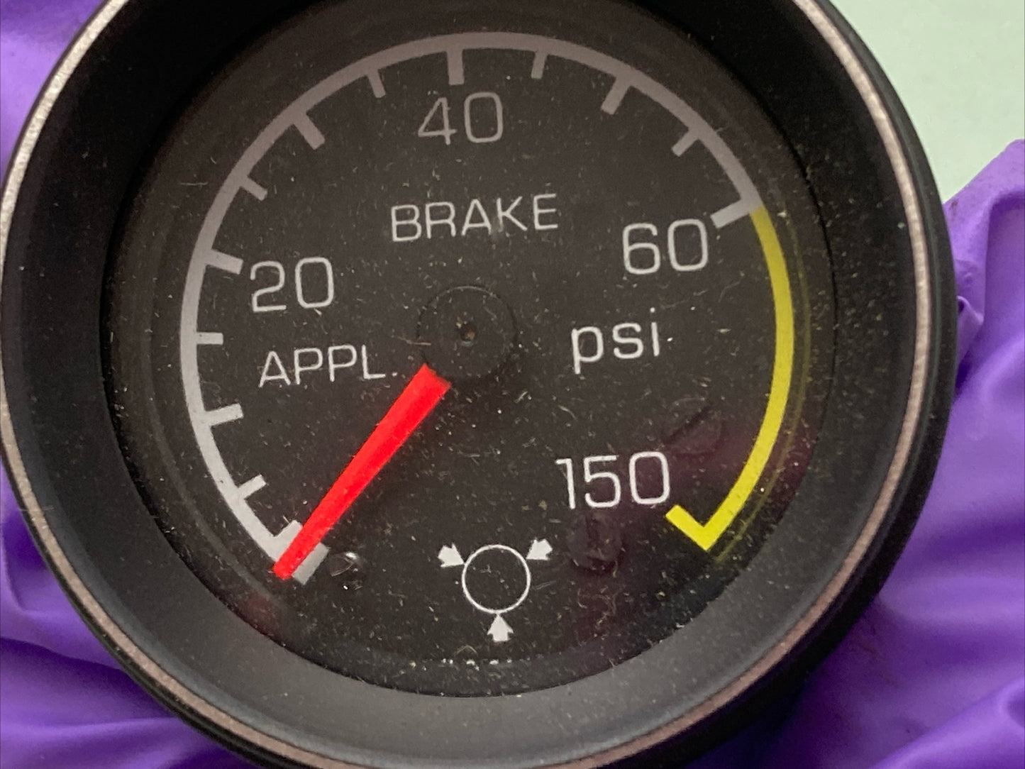 NEW KENWORTH K152-308 PSI BRAKE GAUGE