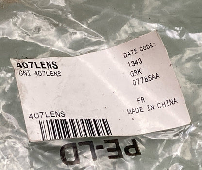 NEW GNI 407LENS LENS-DOME LIGHT