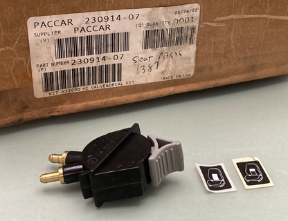 NEW GENUINE PACCAR 230914-07 Hi Valve & Decal Kit