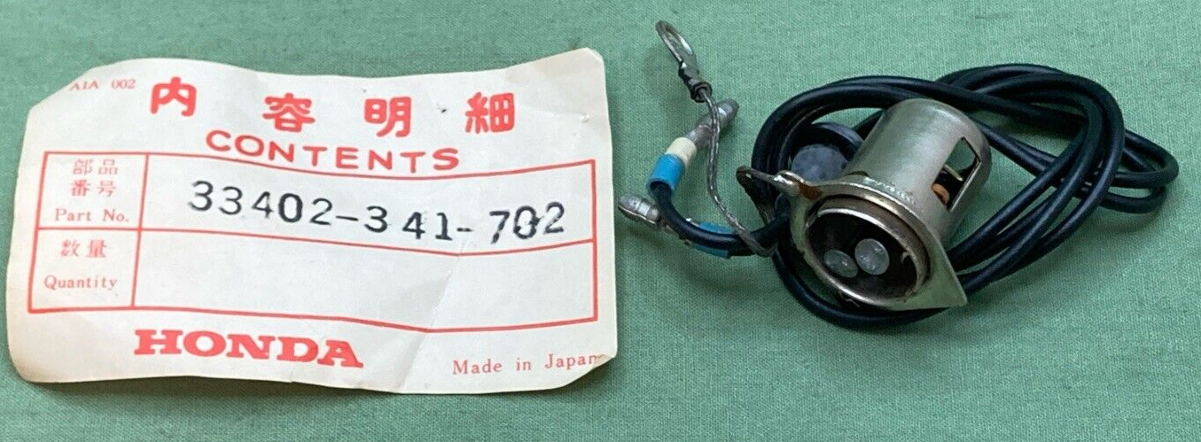 NEW GENUINE HONDA 33402-341-702 SOCKET, R. FR. TURN SIGNAL