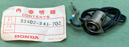 NEW GENUINE HONDA 33402-341-702 SOCKET, R. FR. TURN SIGNAL