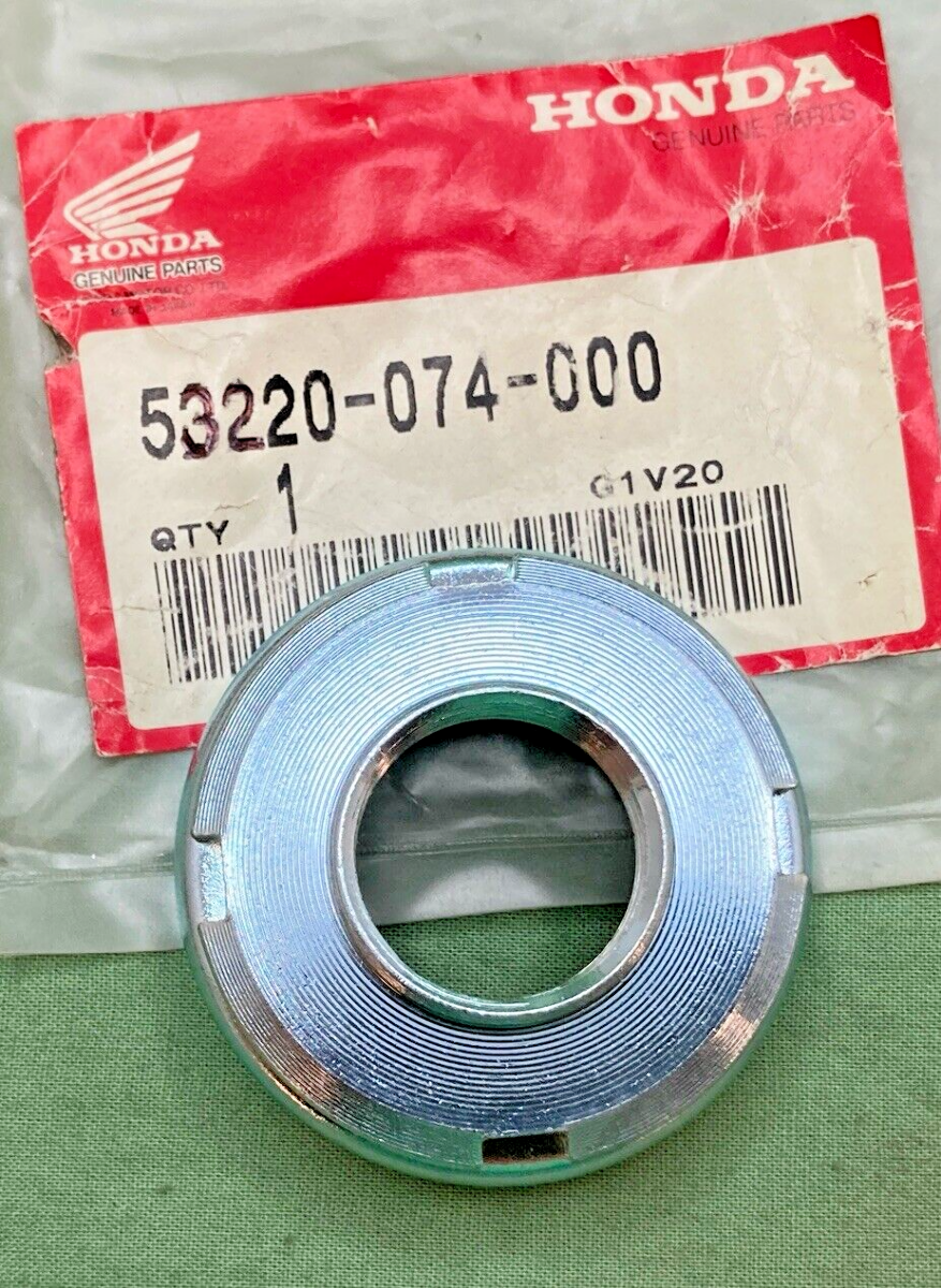 NEW GENUINE HONDA 53220-074-000 THREAD STEERING HEAD TOP