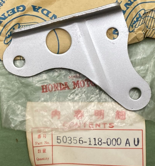 NEW GENUINE KAWASAKI 50356-118-000AU PLATE, ENGINE HANGER *NH35* (CLOUD SILVER)