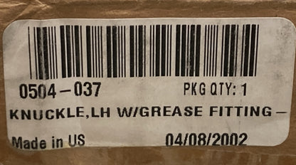 NEW GENUINE ARCTIC CAT 0504-037 Knuckle, Left Rear - Assembly