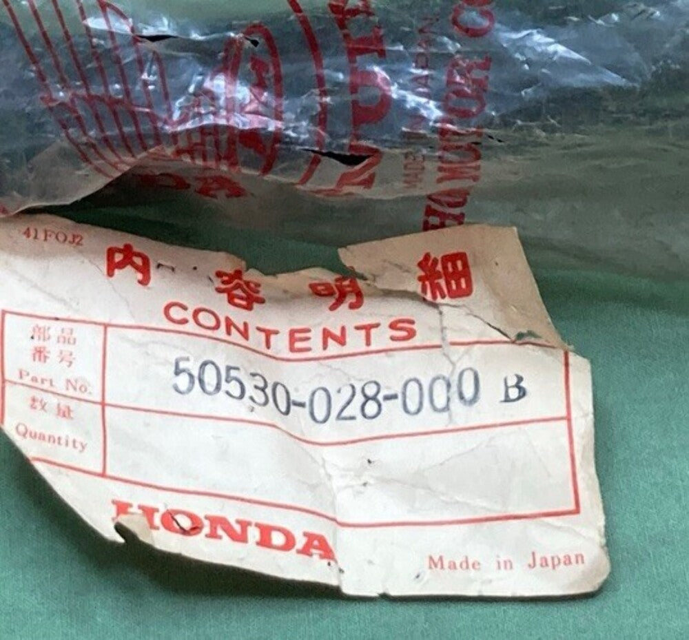 NEW GENUINE HONDA 50530-028-000B BAR SIDE STAND