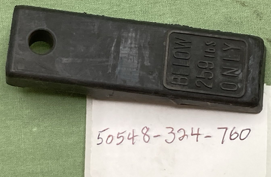 NEW REPLACES HONDA 50548-324-760 Rubber Stand