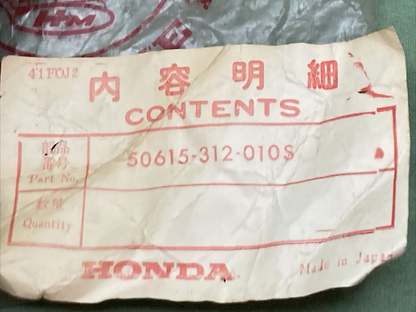 NEW GENUINE HONDA 50615-312-010S  ARM RIGHT STEP *NH10M* (DARK SILVER METALLIC)