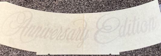 NEW GENUINE HONDA 64112-MW5-300 SCREEN GARNISH "ANNIVERSARY EDITION" SILVER