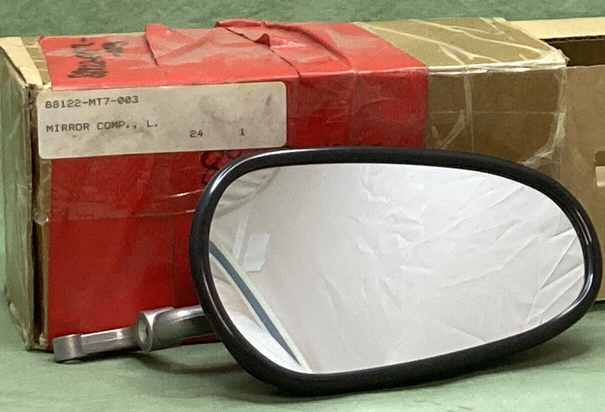 NEW HONDA 88122-MT7-003 MIRROR LEFT BLACK