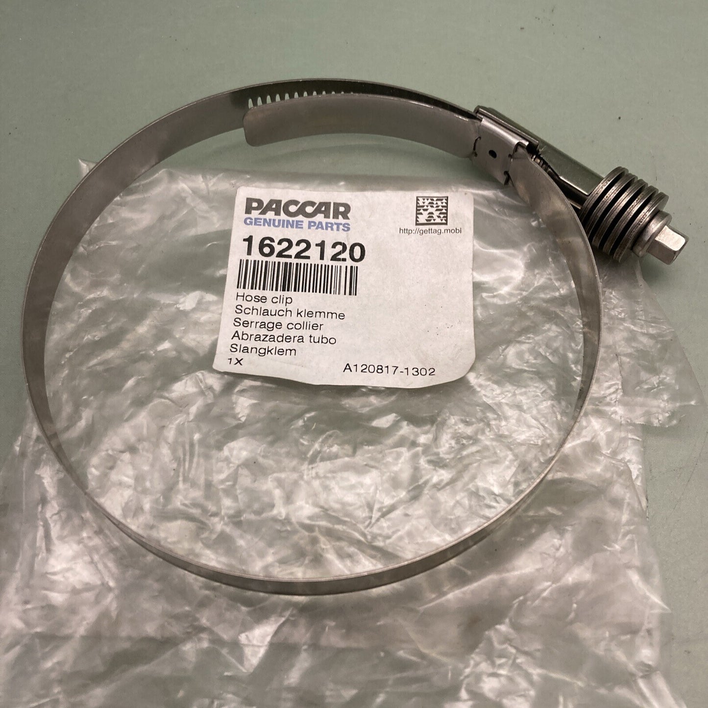 NEW GENUINE PACCAR 1622120 HOSE CLIP
