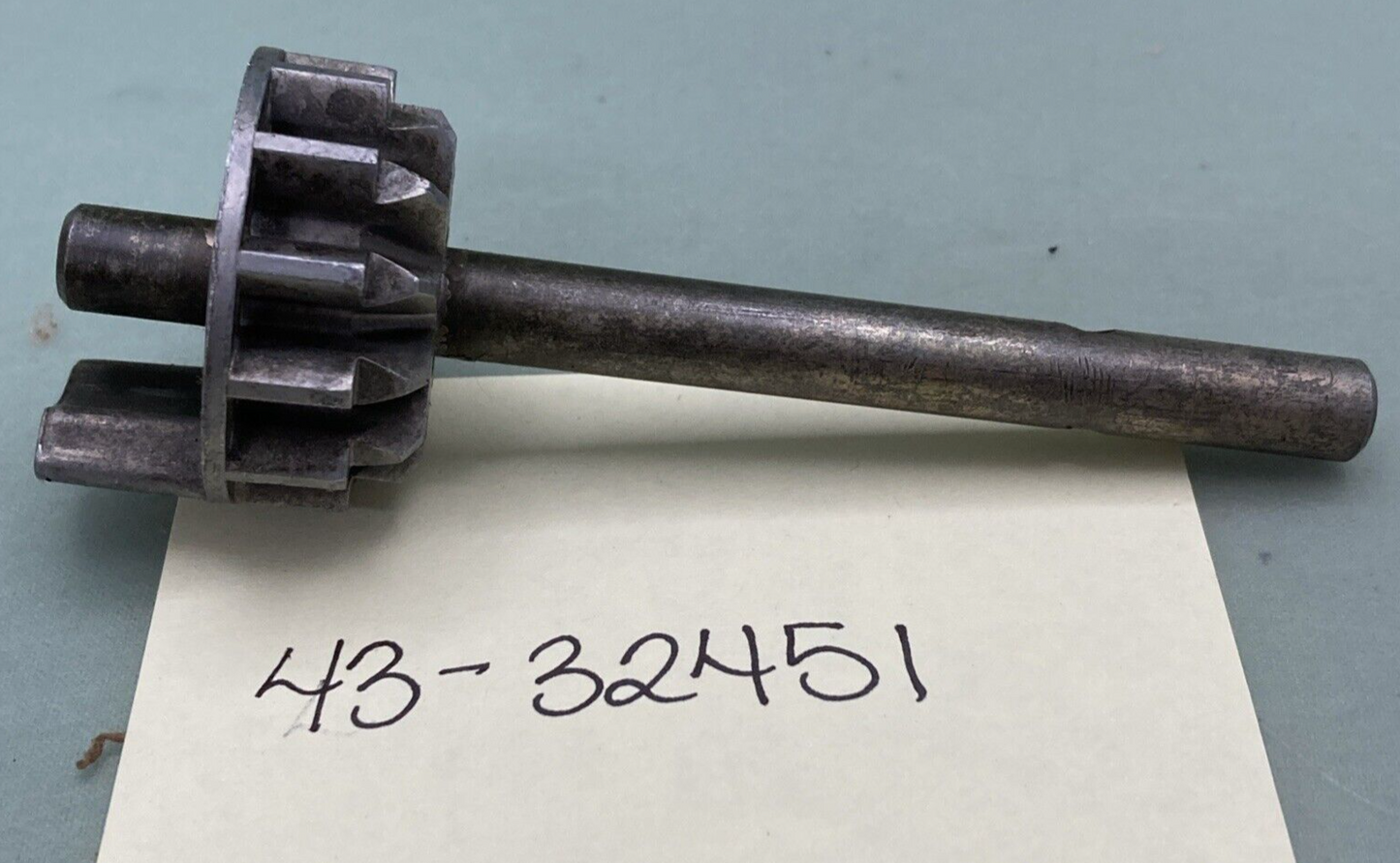 NEW REPLACES MERCURY QUICKSILVER 43-32451 THROTTLE CONTROL GEAR AND SHAFT