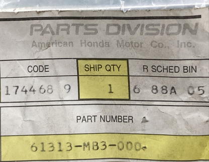 NEW GENUINE HONDA 61313-MB3-000 STAY LEFT HEADLIGHT