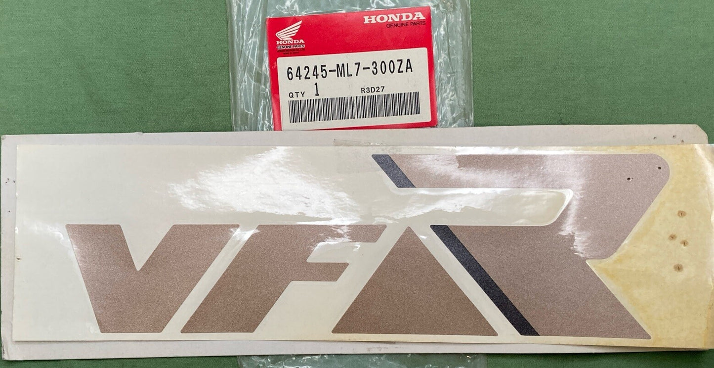 NEW GENUINE HONDA 64245-ML7-300ZA MARK, COWL (LOWER) (TYPE1)
