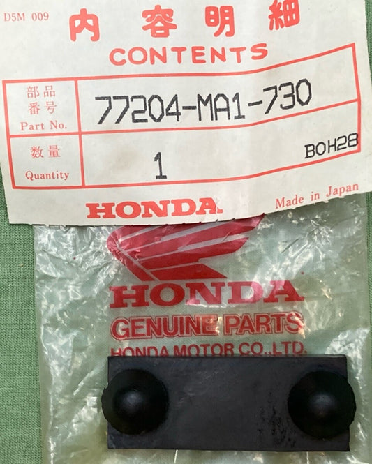 NEW GENUINE HONDA 77204-MA1-730 RUBBER, SEAT SETTING