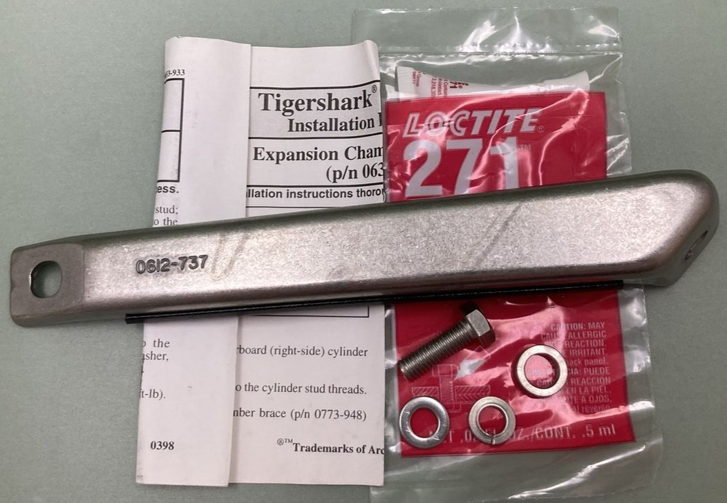 NEW ARCTCO TIGERSHARK 0637-178 KIT BRACE EXPANSION CHAMBER COMPLETE KIT