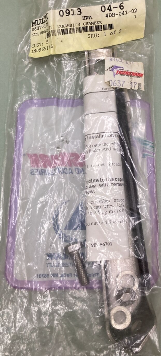 NEW ARCTCO TIGERSHARK 0637-178 KIT BRACE EXPANSION CHAMBER COMPLETE KIT