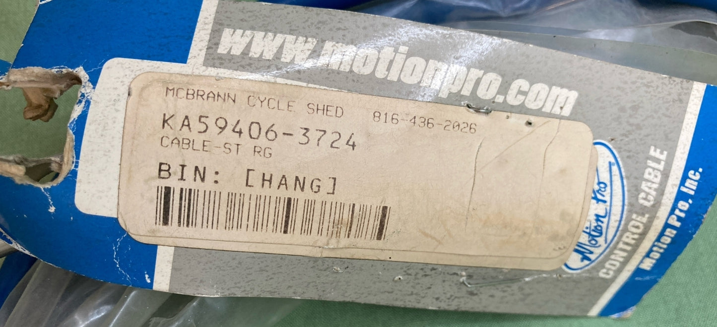 NEW MOTION PRO 59406-3724 STEERING CABLE, KAWASAKI