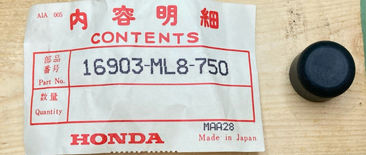 NEW GENUINE HONDA 16903-ML8-750 BOLT, CAP (12MM)