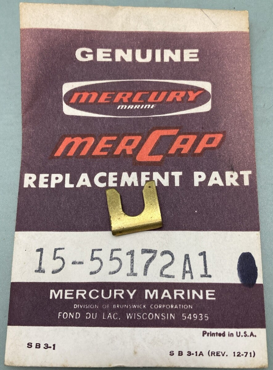 NEW MERCURY QUICKSILVER 15-55172A1 SHIM ASM SPARK ADV PLATE OUTBOARD 40HP