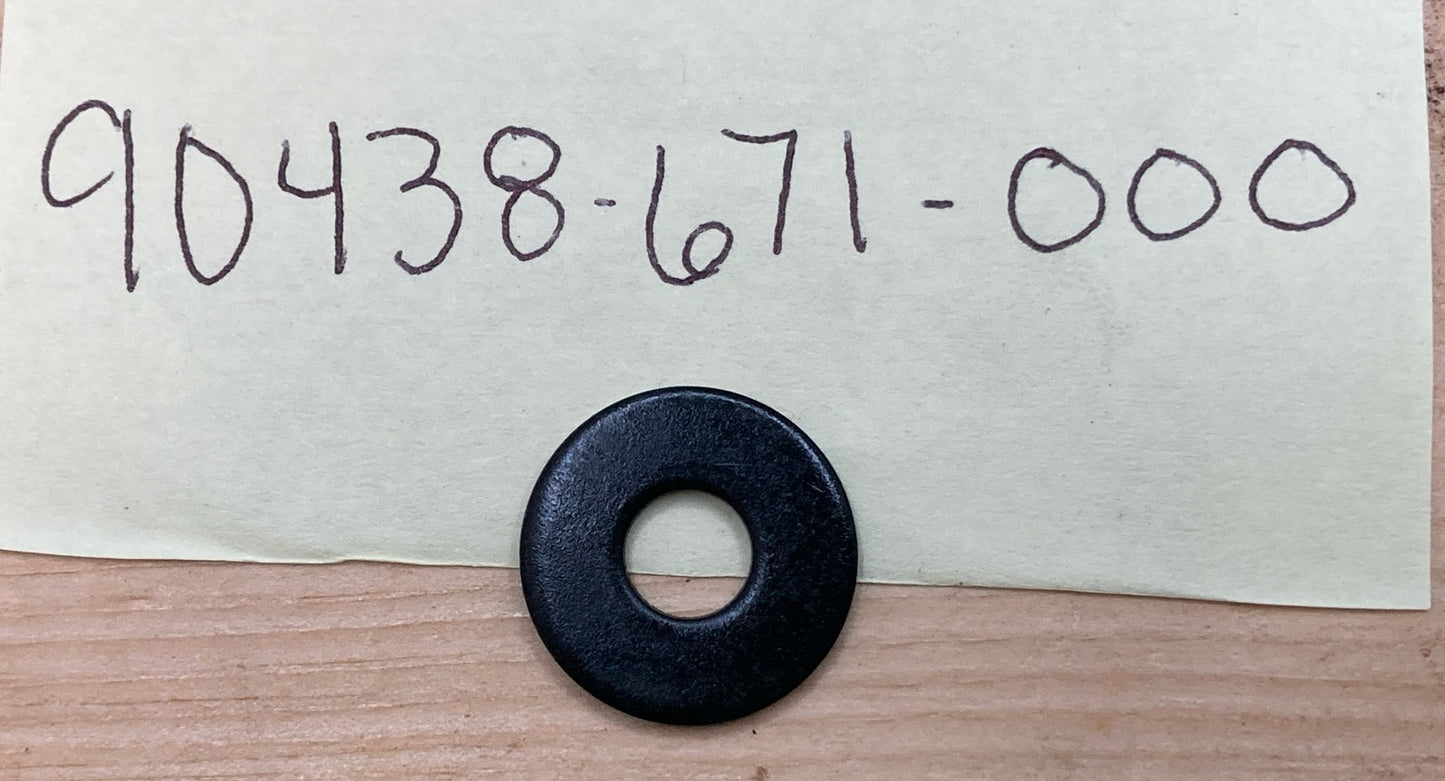 NEW REPLACES HONDA 90438-671-000 WASHER (6MM)