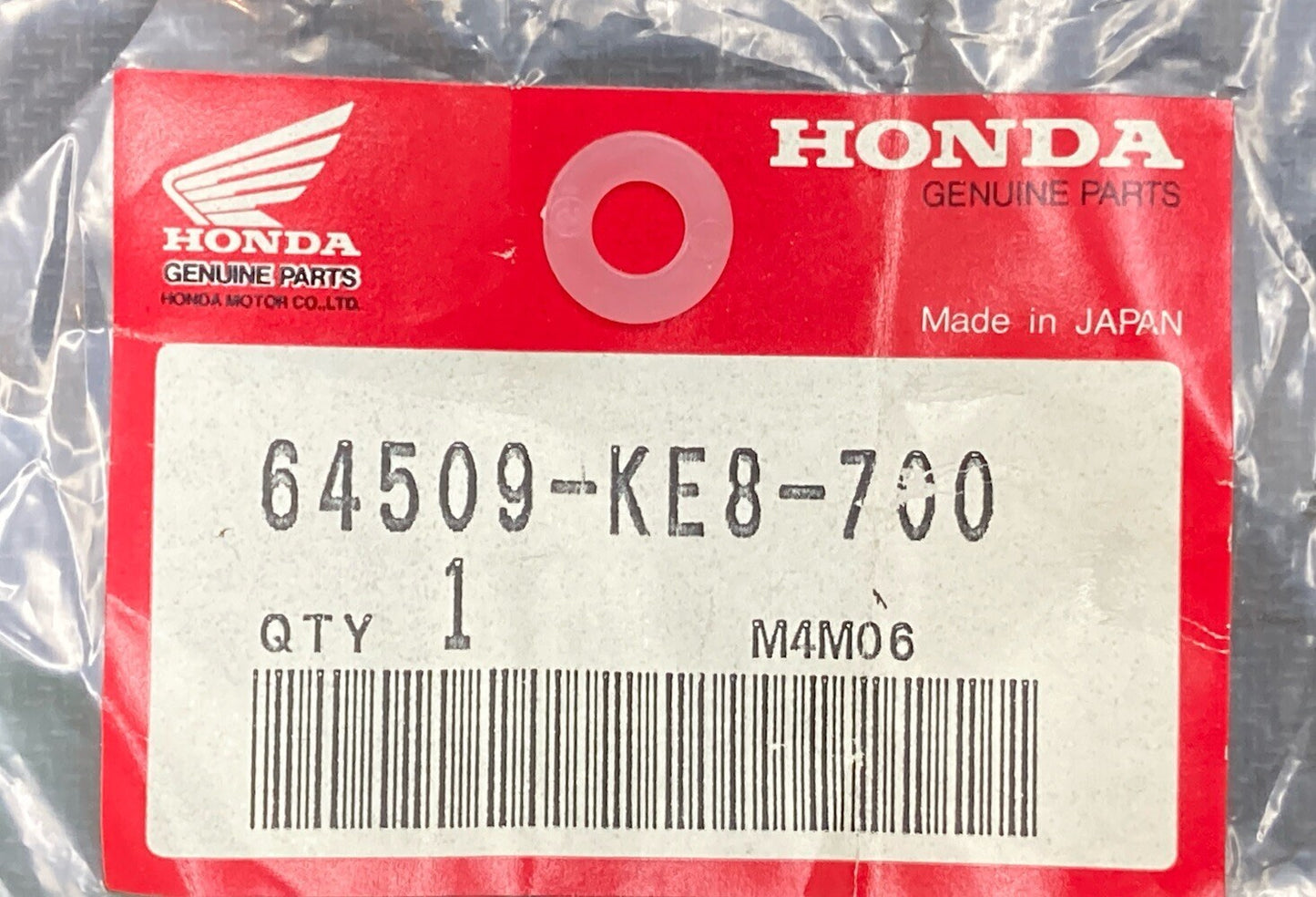 QTY 2 NEW GENUINE HONDA 64509-KE8-700 RETAINER (6MM)