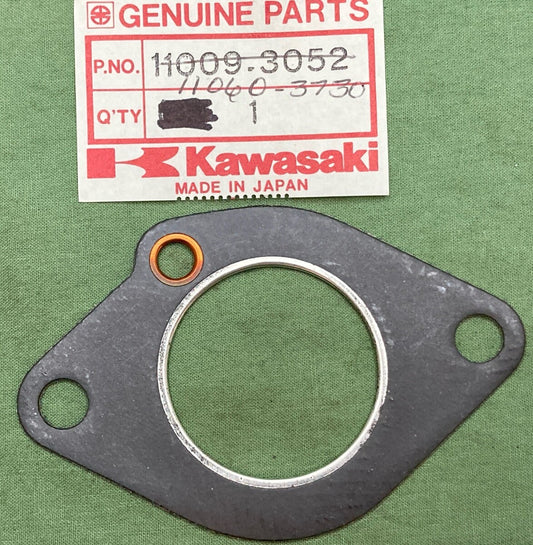 NEW GENUINE KAWASAKI 11009-3052 GASKET, EXHAUST PIPE SUPERSED 1106-3230