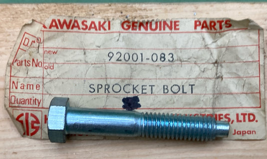 QTY 2 NEW GENUINE KAWASAKI 92001-083 BOLT SPROCKET