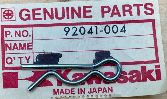QTY 2 NEW GENUINE KAWASAKI 92041-004  COTTER PIN