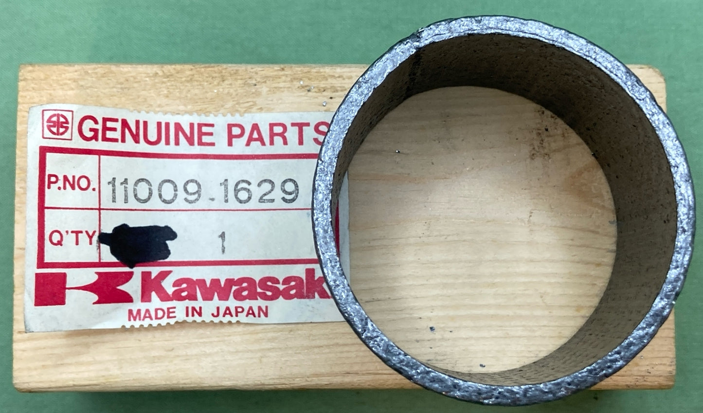 NEW GENUINE KAWASAKI 11009-1629 GASKET, MUFFLER, SUPERSEDE 11060-1095