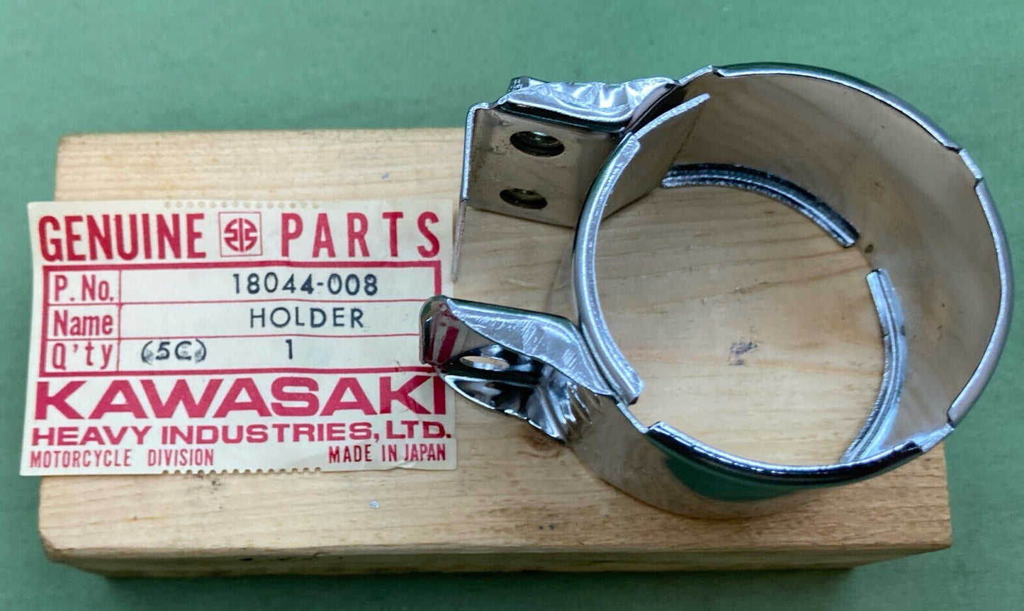 NEW GENUINE KAWASAKI 18044-008 HOLDER MUFFLER CONECT