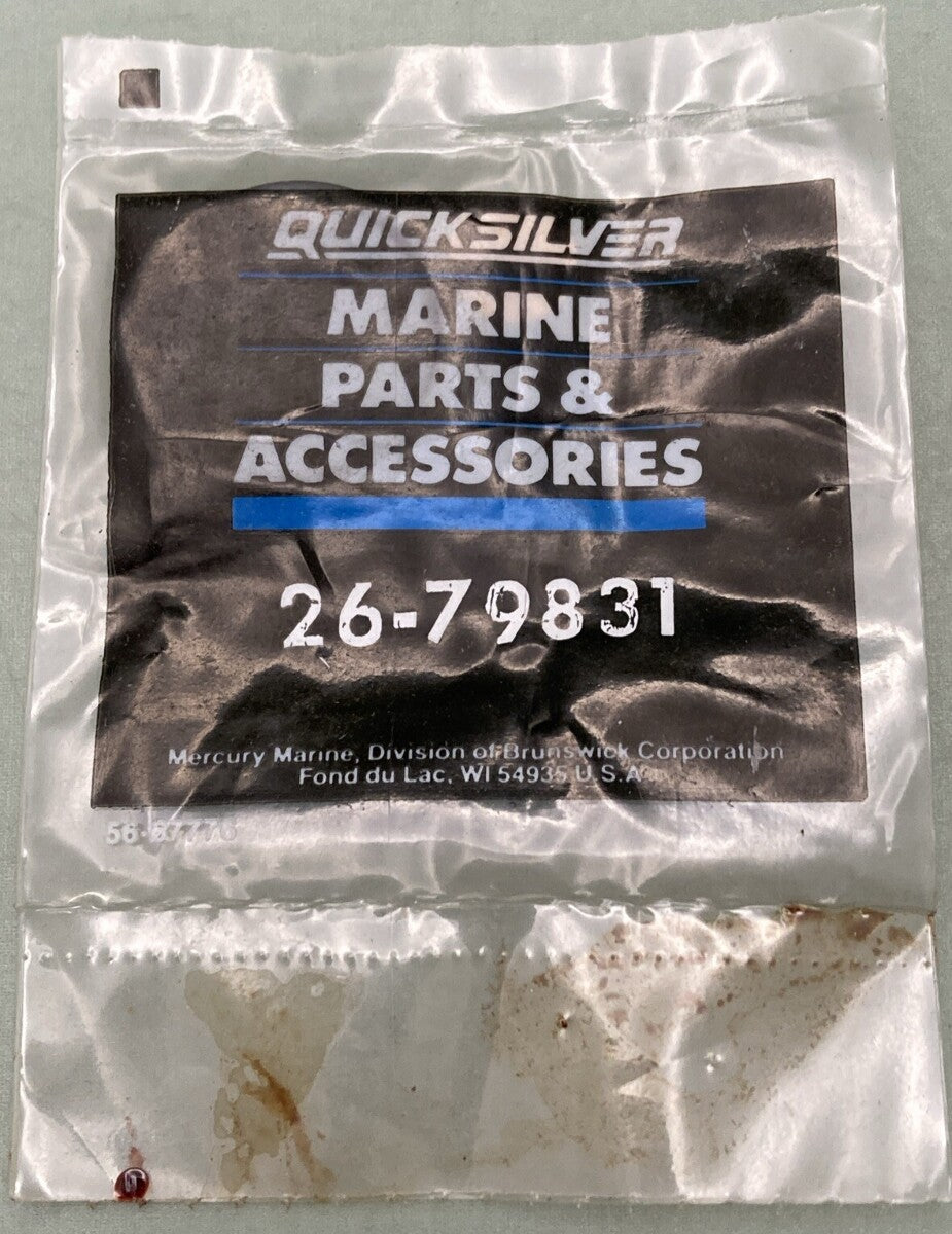 QTY 2  NEW GENUINE MERCURY QUICKSILVER 26-79831 SEAL G HSNG DSH OUTBOARD 35-70HP