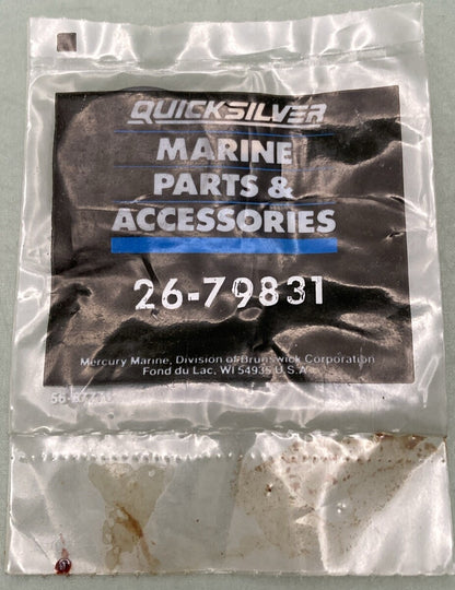 QTY 2  NEW GENUINE MERCURY QUICKSILVER 26-79831 SEAL G HSNG DSH OUTBOARD 35-70HP