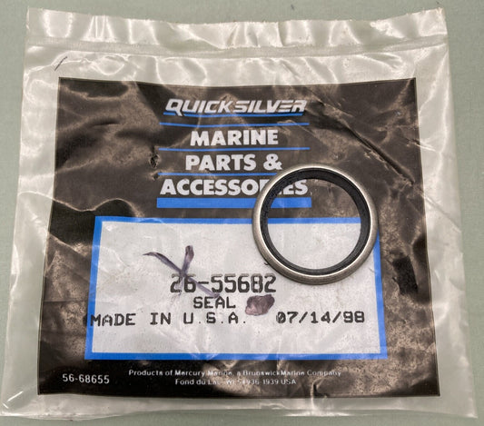 NEW GENUINE MERCURY QUICKSILVER 26-55682 SEAL GEAR HSNG ASM OUTBOARD 65-85HP