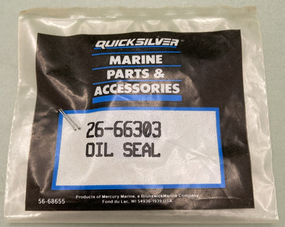 NEW GENUINE MERCURY QUICKSILVER 26-66303 OIL SEAL G HSNG ASM OUTBOARD 20-200HP