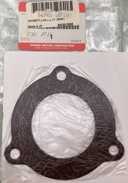 NEW GENUINE SUZUKI 14245-98E02 GASKET EXHAUST JOINT