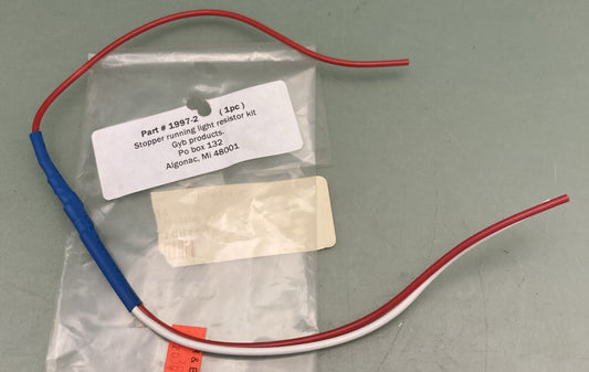 NEW GENUINE GYB 1997-2 STOPPER RUNNING LIGHT RESISTOR KIT