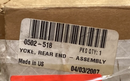 NEW GENUINE ARCTIC CAT 0502-518 YOKE REAR END ASSEMBLY