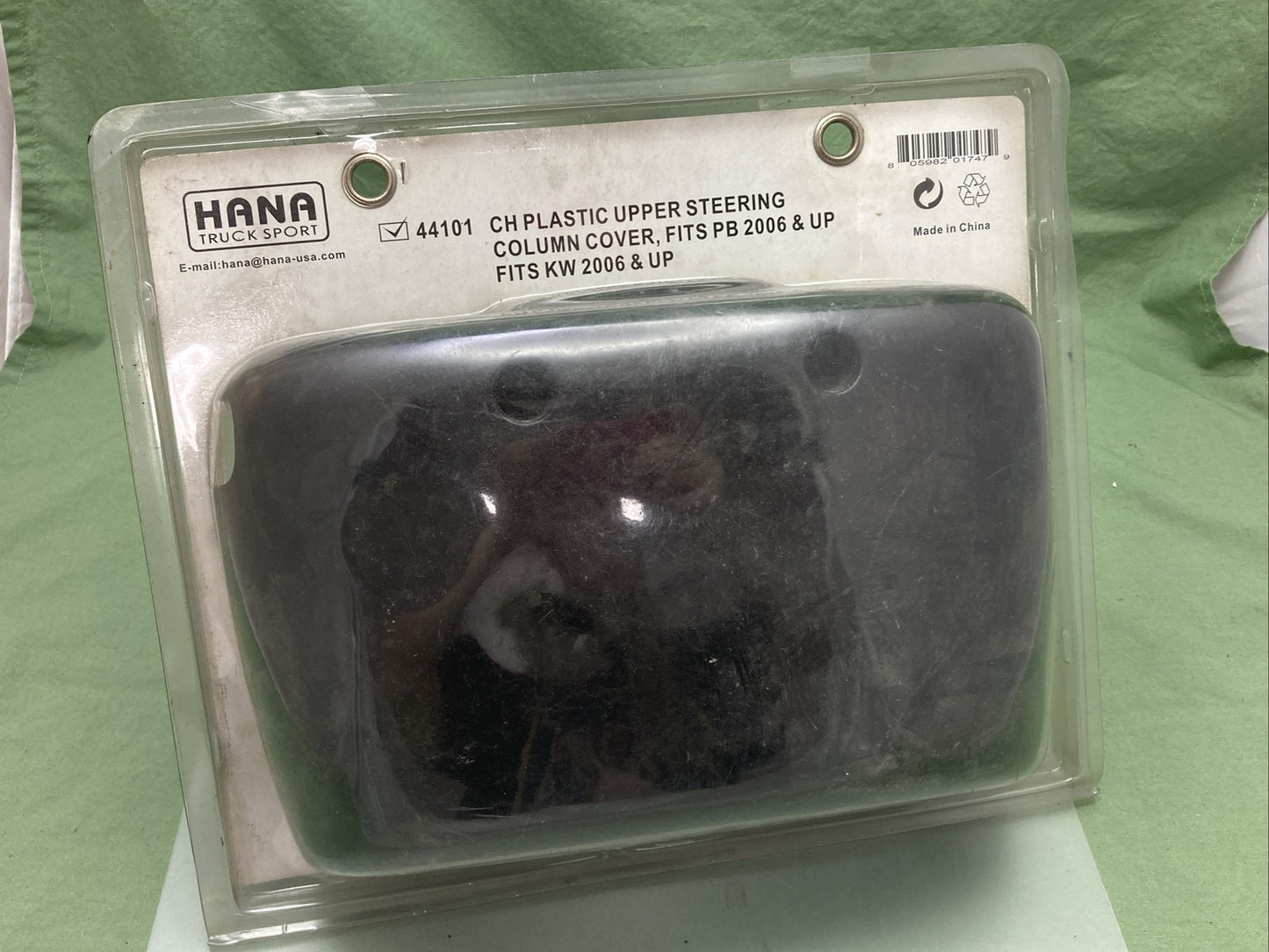 NEW HANA 44101 CH PLASTIC UPPER STEERING COLUMN COVER FITS PB AND KW '06 AND UP