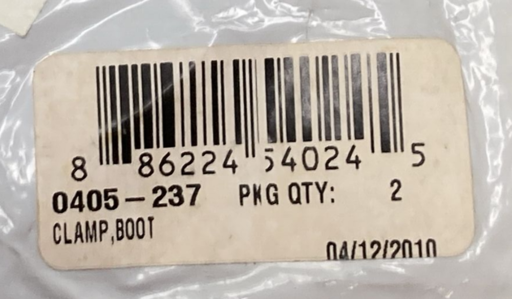 NEW REPLACES ARCTIC CAT 0405-237 BOOT CLAMP