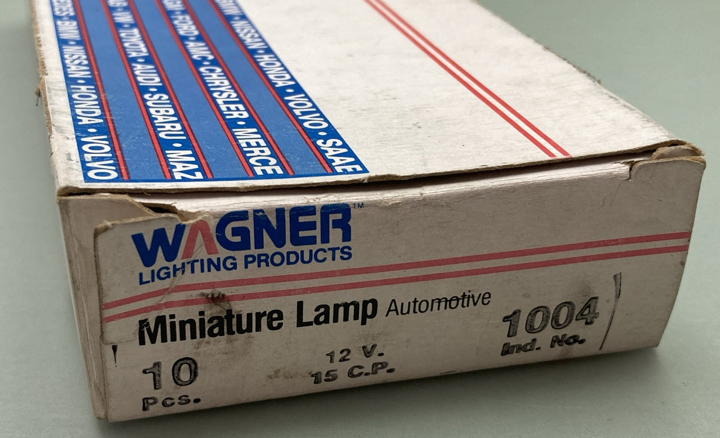 QTY 10 NEW WAGNER 1004 MINATURE LAMPS