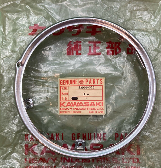 NEW GENUINE KAWASAKI 23006-025 RIM-HEAD LAMP