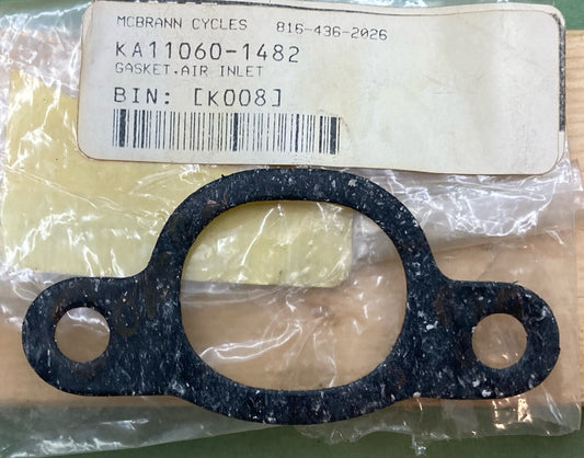 QTY 6 NEW REPLACES KAWASAKI 11060-1482 NLA - GASKET, AIR INLET